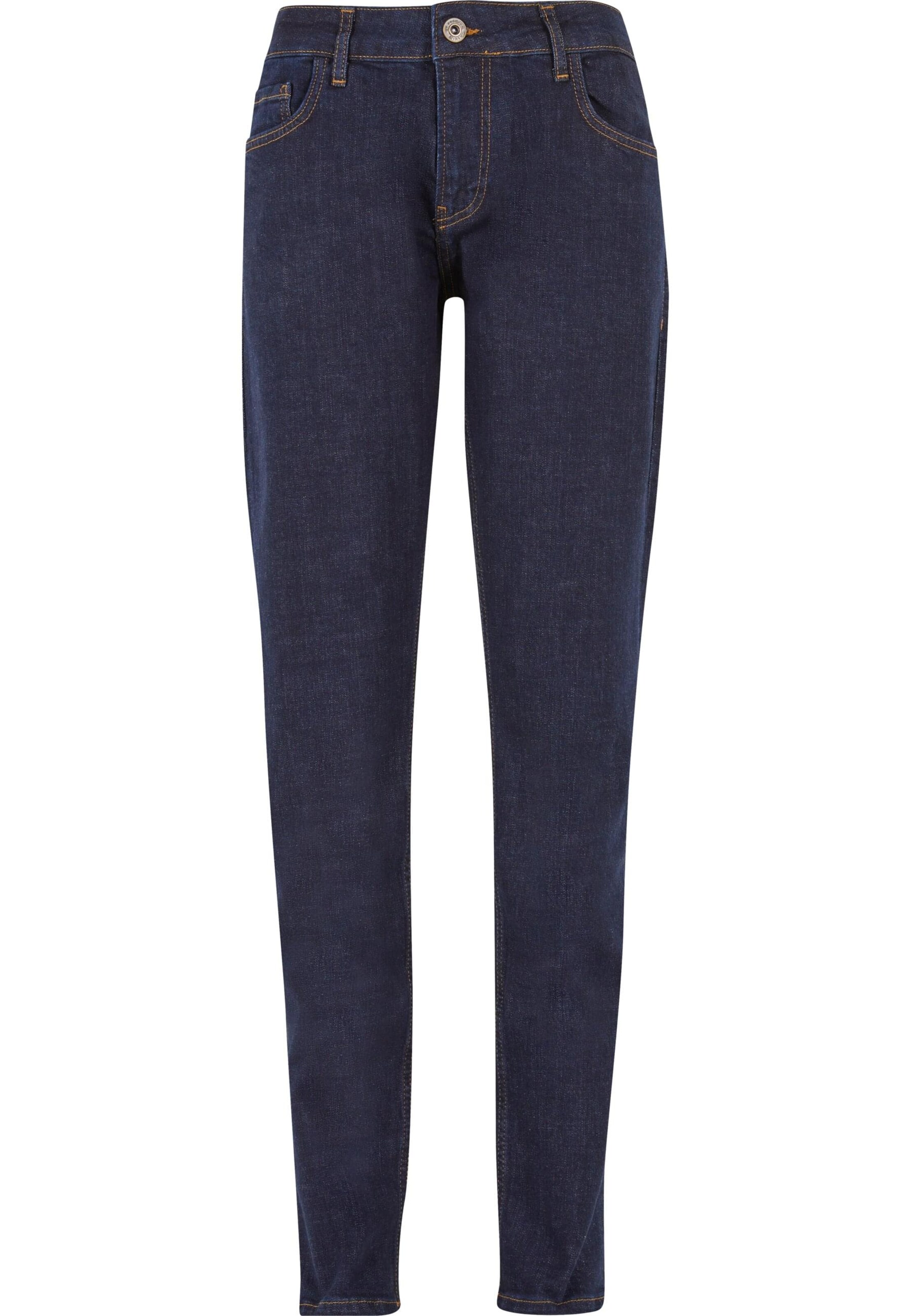 2Y Premium Slim fit Jeans in Black: front