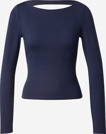 HOLLISTERMajica - plava boja: prednji dio