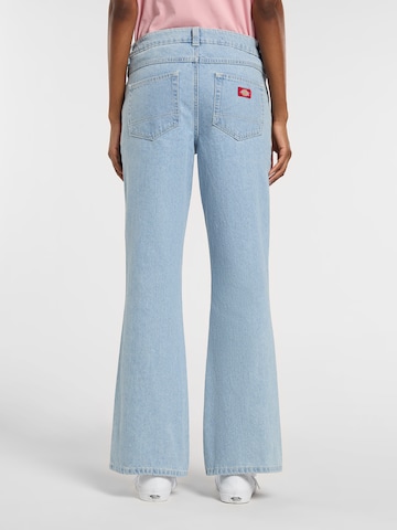 DICKIES Bootcut Jeans i blå