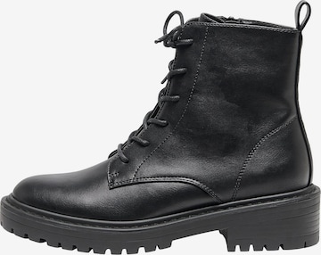 ONLY Lace-Up Ankle Boots 'Bold' in Black: front