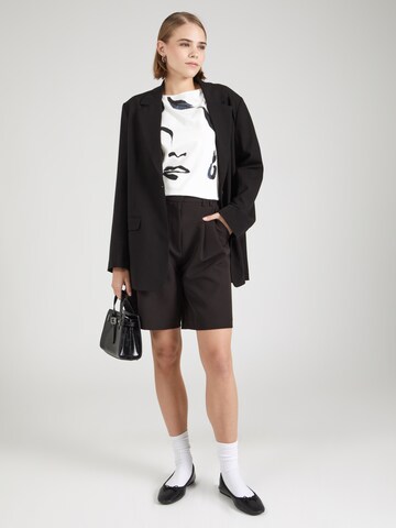 T-shirt s.Oliver BLACK LABEL en blanc