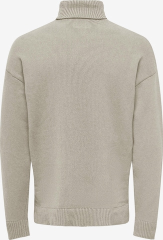 Only & Sons Sweater 'BAN' in Grey
