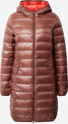 QS Демисезонное пальто в Коричневый: спереди