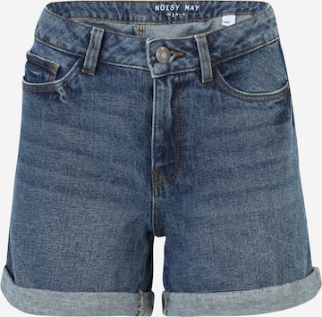 Noisy May Petite Regular Shorts 'SMILEY' in Blau: predná strana