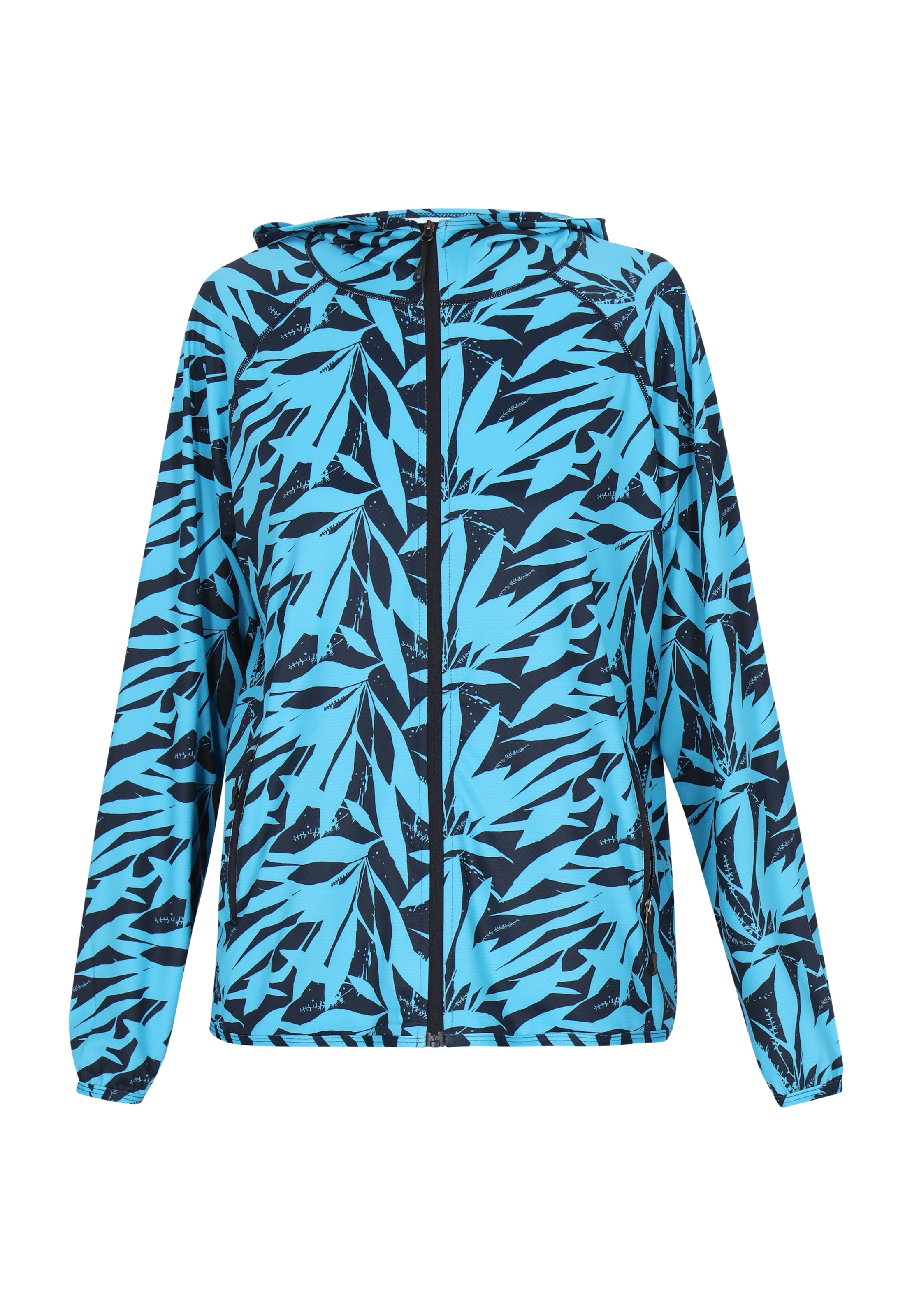 SANIKA Between-season jacket in Blue: front
