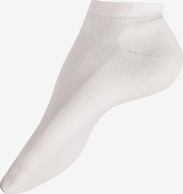 Chaussettes 'Liz Plush' KUNERT en blanc : devant