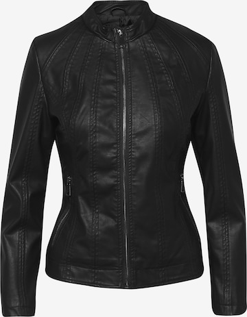 KOROSHI Between-Season Jacket in Black: front