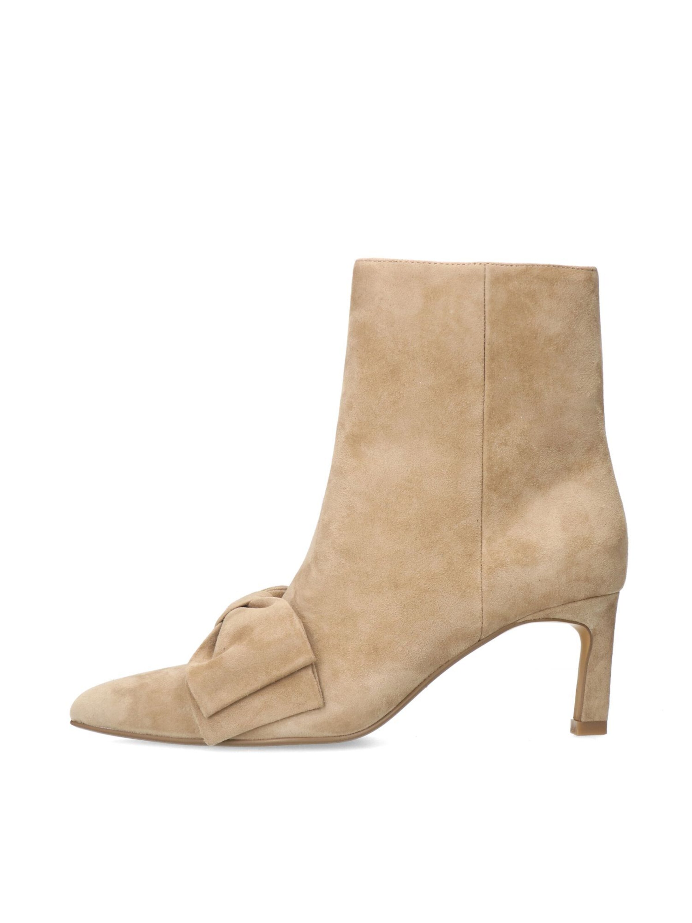 MANFIELD Stiefelette in Beige