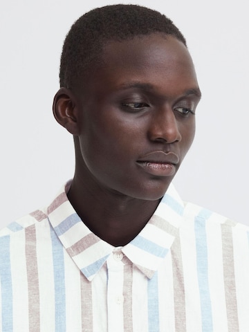 BLEND Comfort fit Overhemd ' BHAban ' in Beige