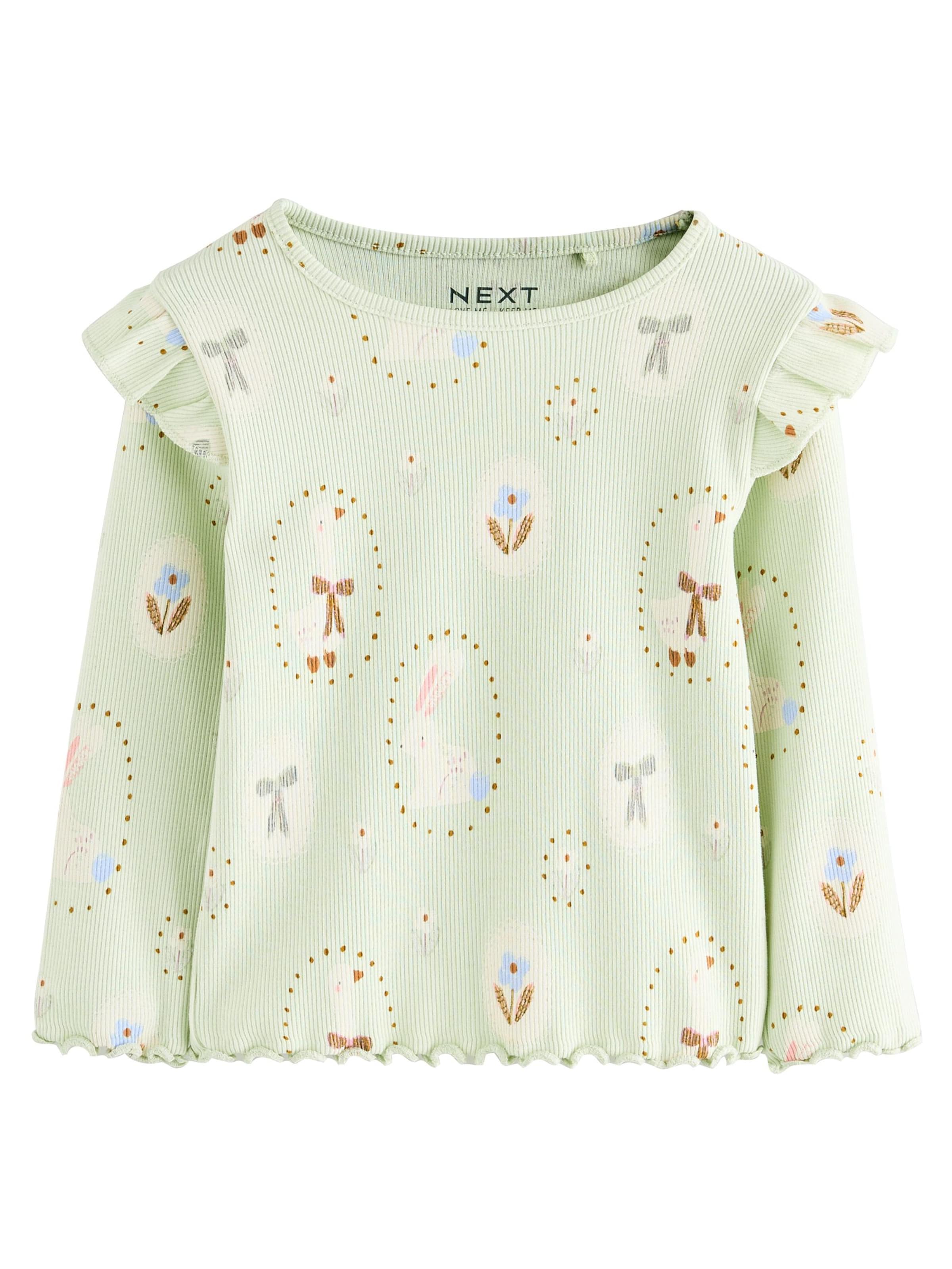 Next - Camiseta en azul: frente