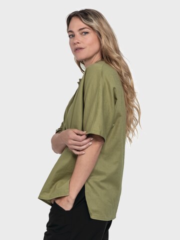 Schöffel Athletic button up shirt ' Urban Blouse Style Kalmen WMS ' in Green