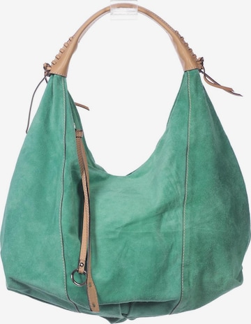 ABRO Handtasche gross Leder One Size in Grün: predná strana