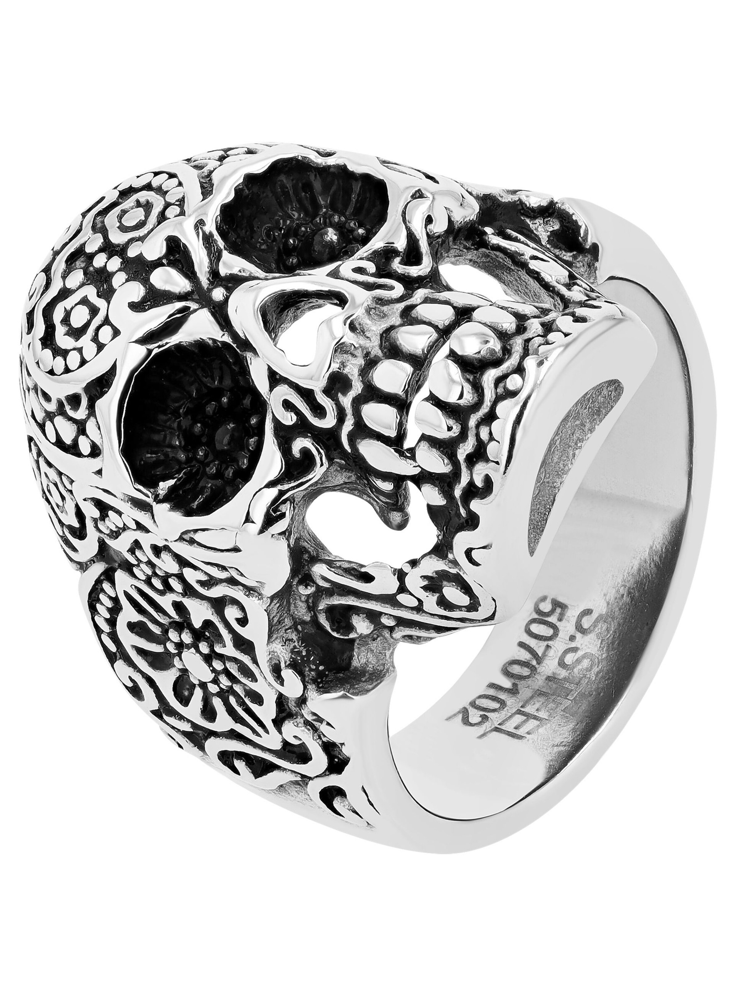 Akzent Ring 'Shadow, silberfarbig, langlebig' in Mixed colors