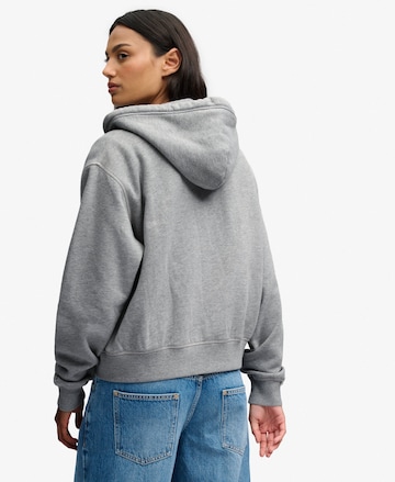 Superdry & Co Sweatjacke in Grau
