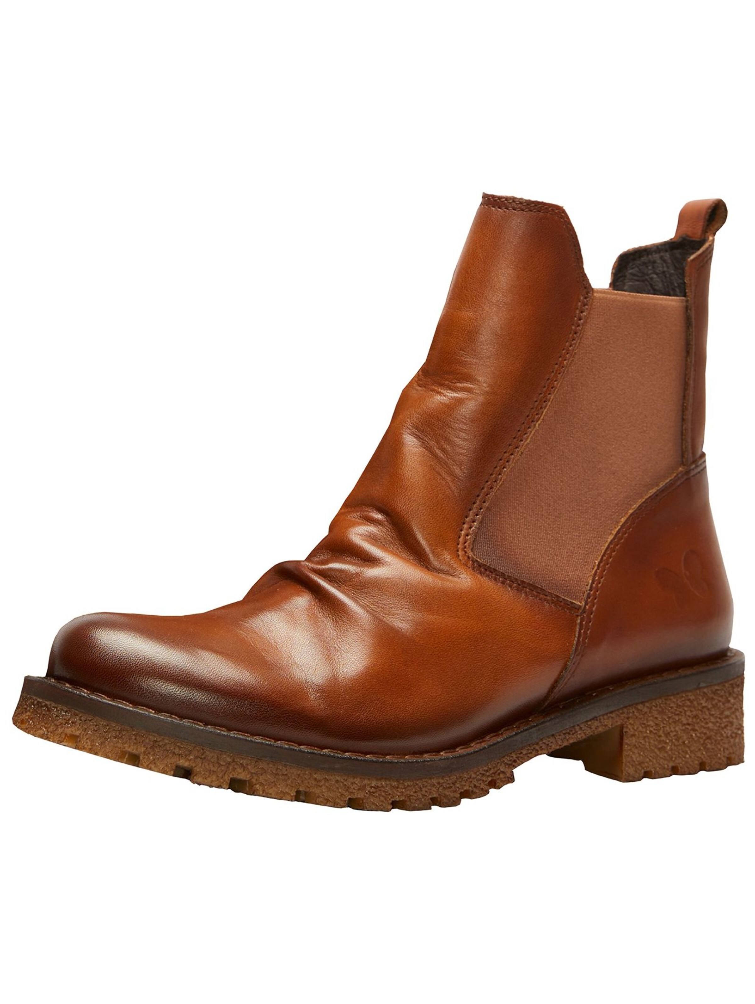 FELMINI Chelsea boots in Brown: front