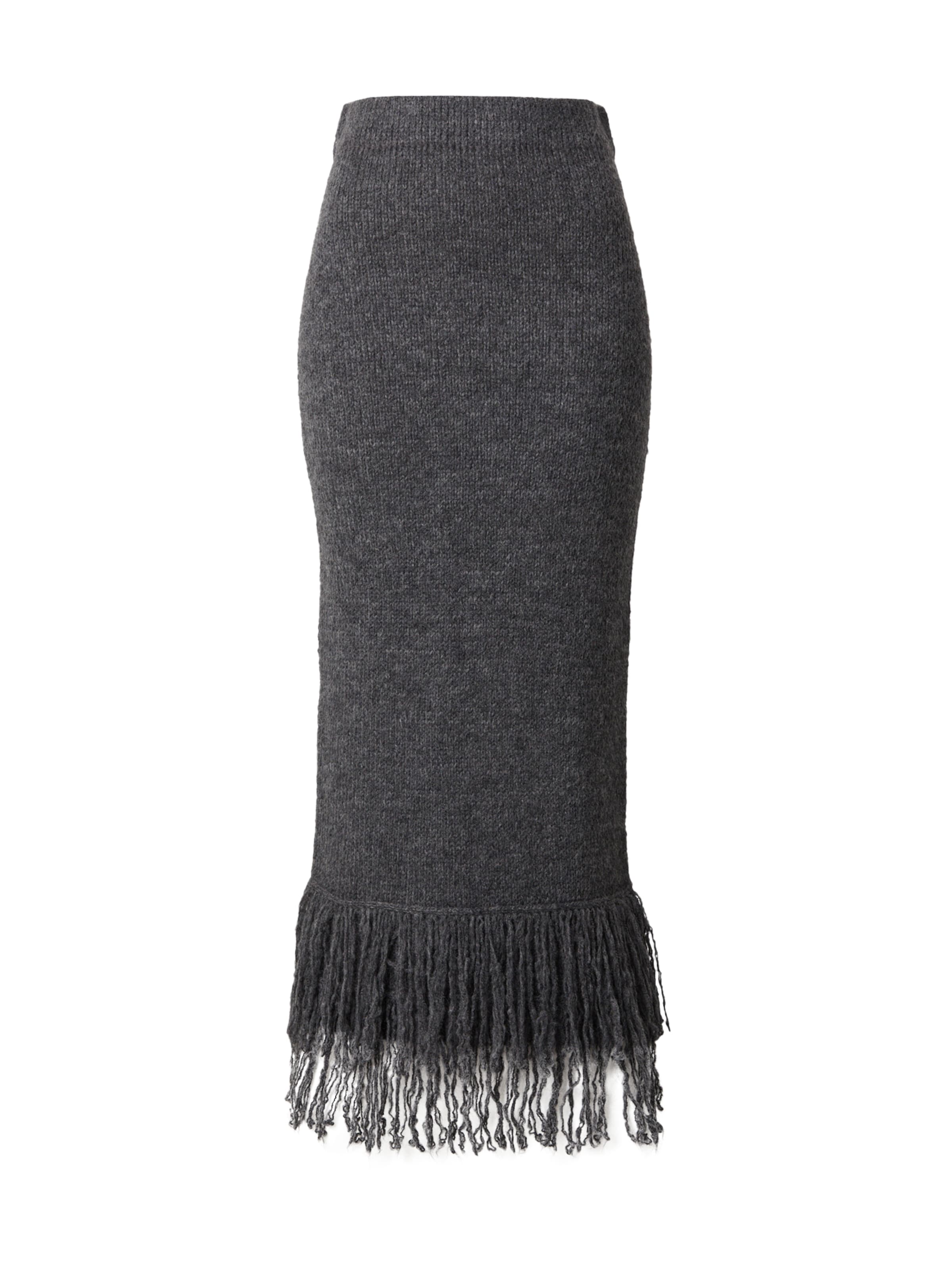 Jupe 'Jazlyn' EDITED en gris : devant