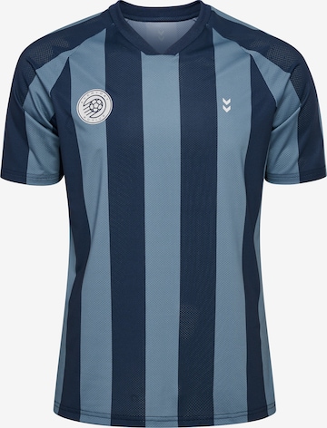 Hummel Functioneel shirt 'Pulse' in Blauw: voorkant