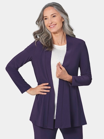 Goldner Blazer in Purple