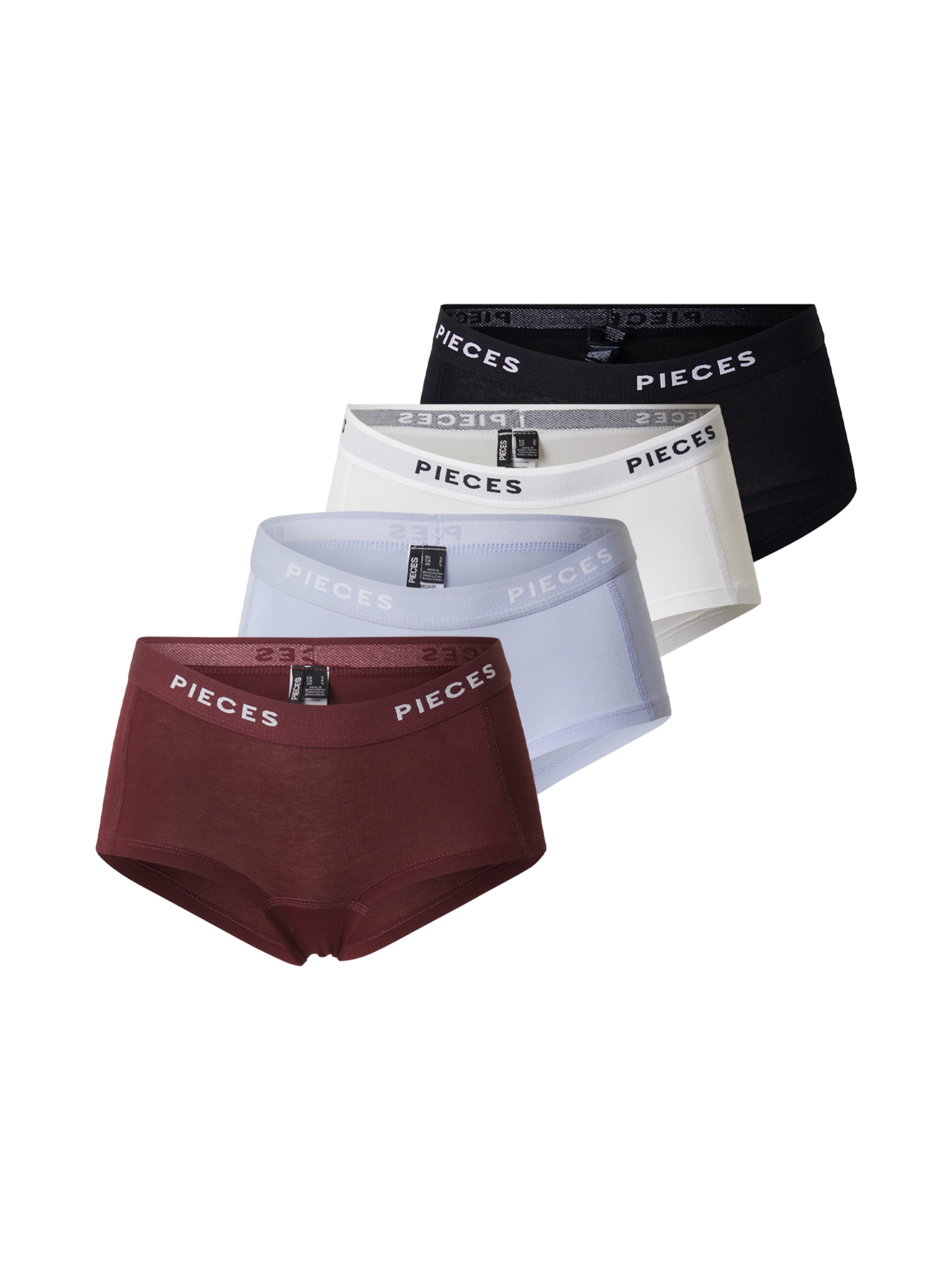 PIECES Broekje in Lila: voorkant