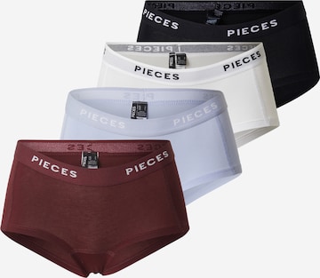 PIECES Трусы в Лиловый: спереди