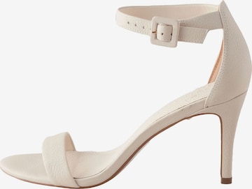 Sandales à lanières Next en blanc : devant