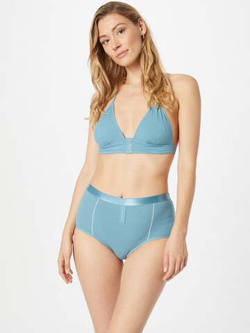 Free People Boyshorts 'Snaps Snaps ' in Blue