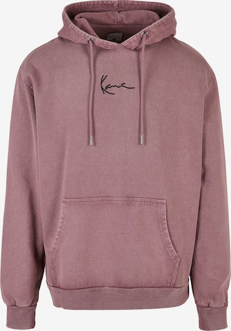 Sweat-shirt Karl Kani en violet : devant