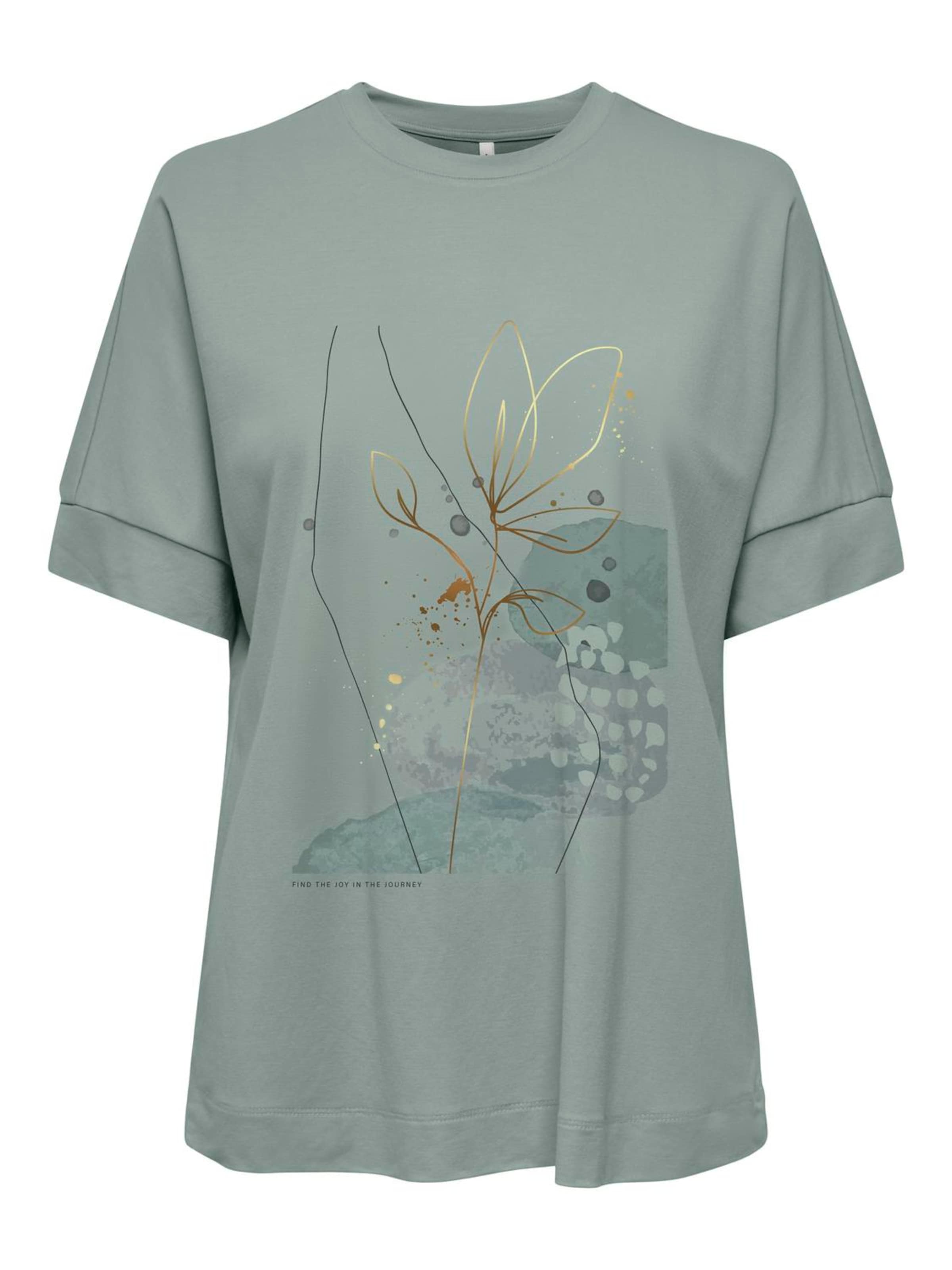 ONLY T-Shirt in Grün: Vorderseite