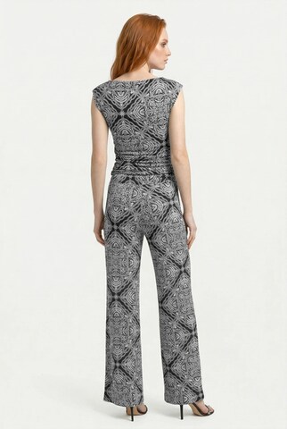 No Matter What Wide Leg Hose in Schwarz