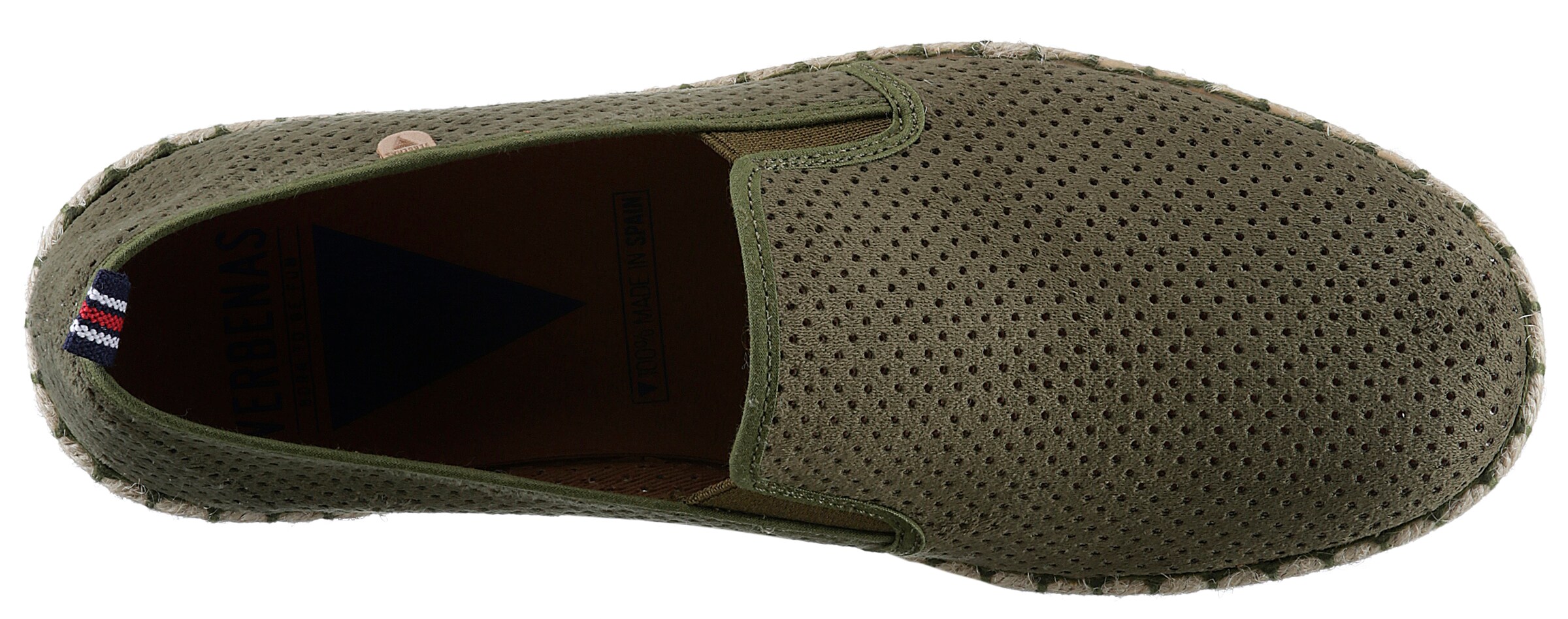 VERBENAS Espadrilles 'Tom Pacific' in Green