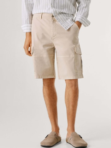 regular Pantaloni cargo di Pepe Jeans in beige: frontale