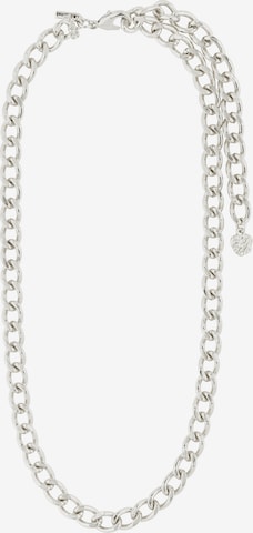 Pilgrim Halsband 'CHARM' i silver: framsida