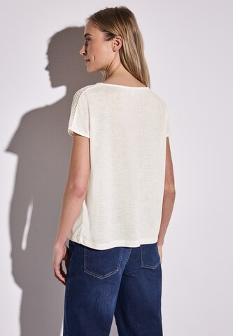 STREET ONE T-Shirt in Weiß
