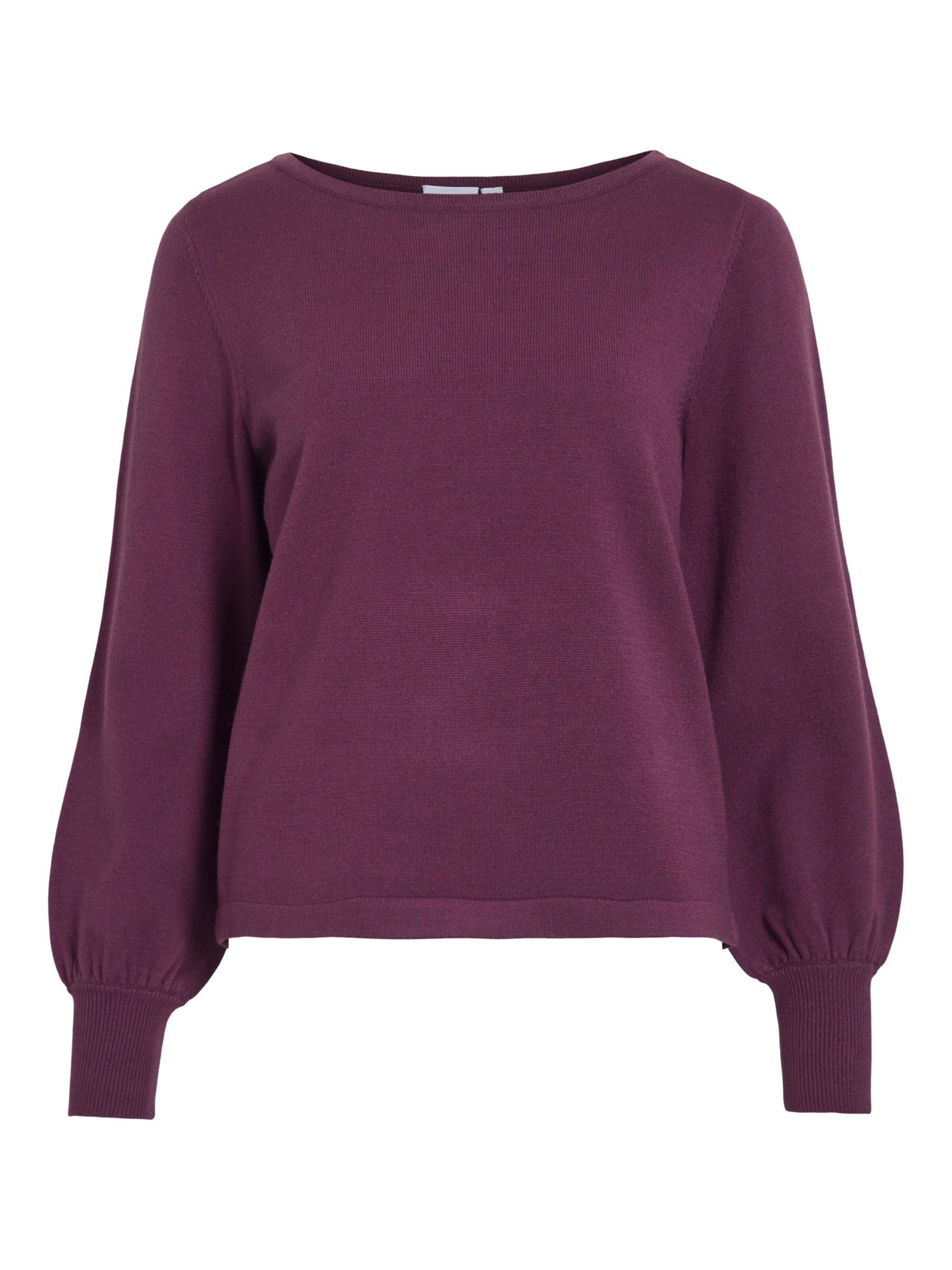 VILA Sweater in Red: front