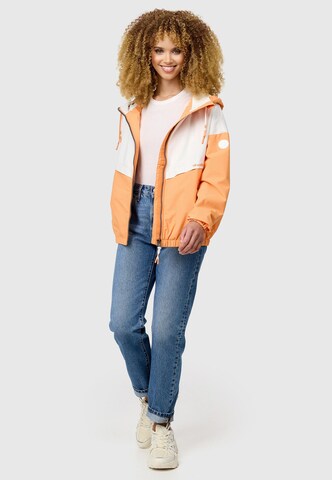 MARIKOO Weatherproof jacket 'Liubkaa' in Orange