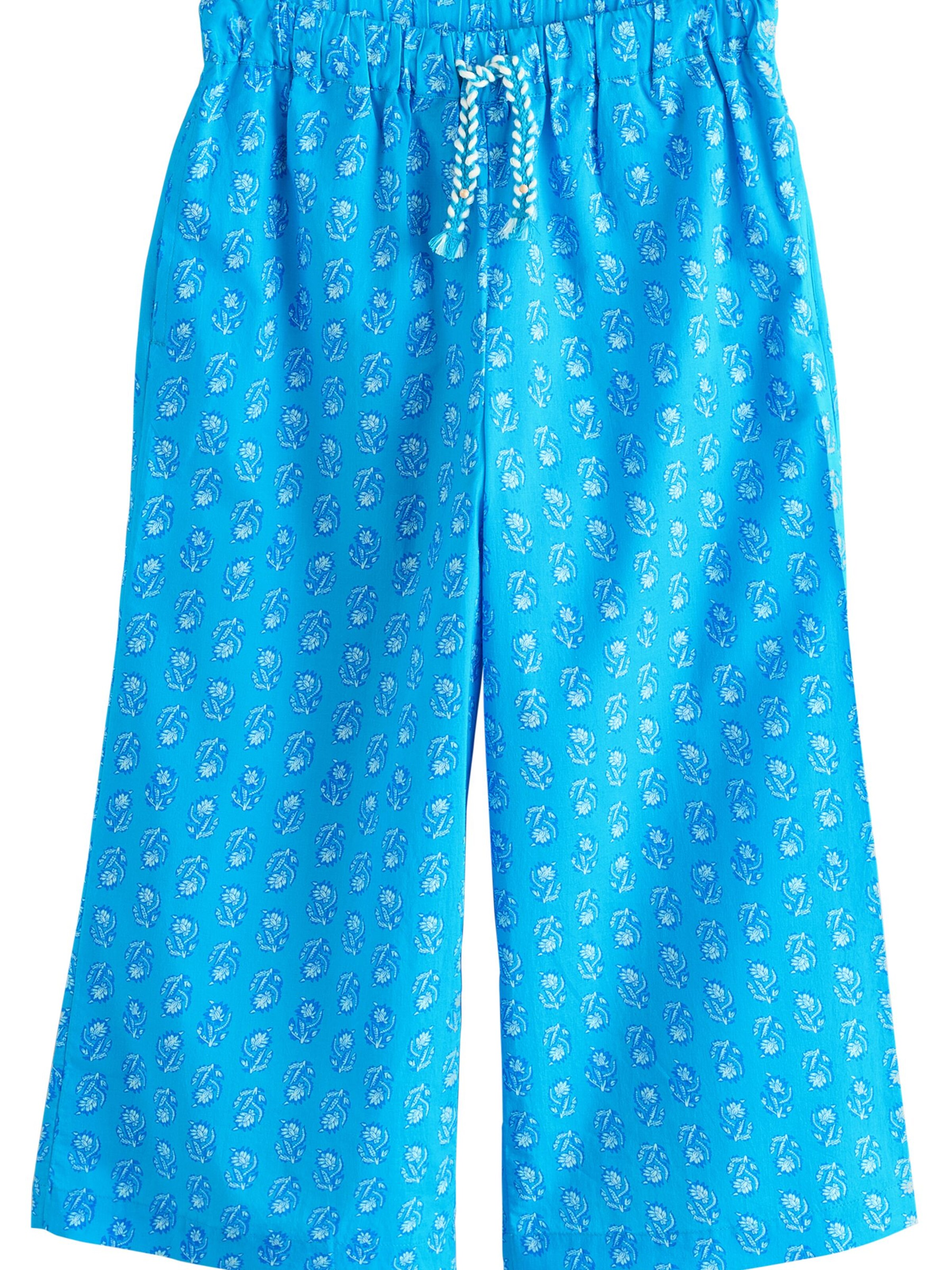 Next Široke hlačnice Hlače | modra barva: sprednja stran