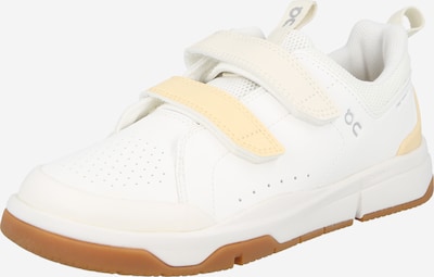 Sportbačiai 'THE ROGER' iš On, spalva – nebalintos drobės spalva / citrinos spalva / balta, Prekių apžvalga