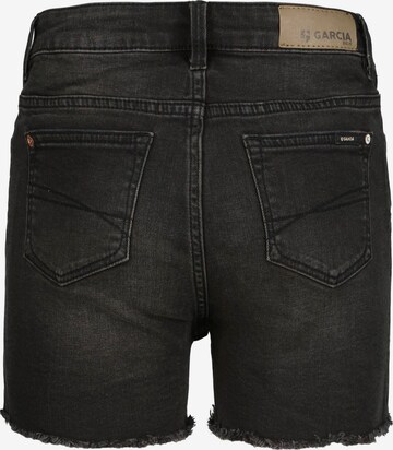 GARCIA Regular Jeans in Schwarz