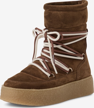 Bocanci de zăpadă NEWD pe maro coniac, Vizualizare produs