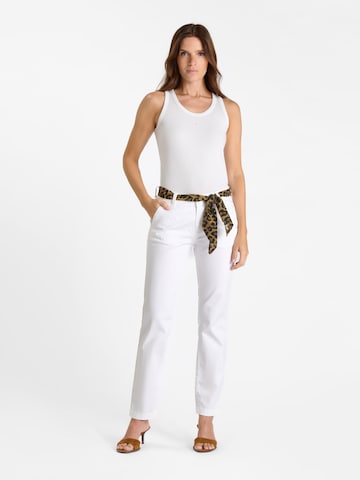 Le Temps Des Cerises Regular Chino in Wit