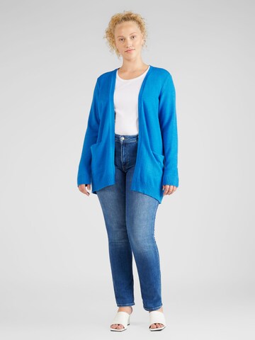 EVOKED Strickjacke 'Ril' in Blau