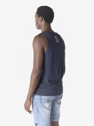 KOROSHI T-shirt i blå