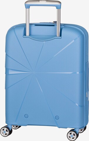 American Tourister Trolley ' Starvibe Spinner 55 EXP ' in Blau