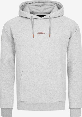 INDICODE JEANS Sweatshirt 'Virginia' in Grey: front