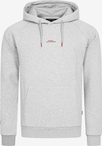 INDICODE JEANS Sweatshirt 'Virginia' in Grau: predná strana