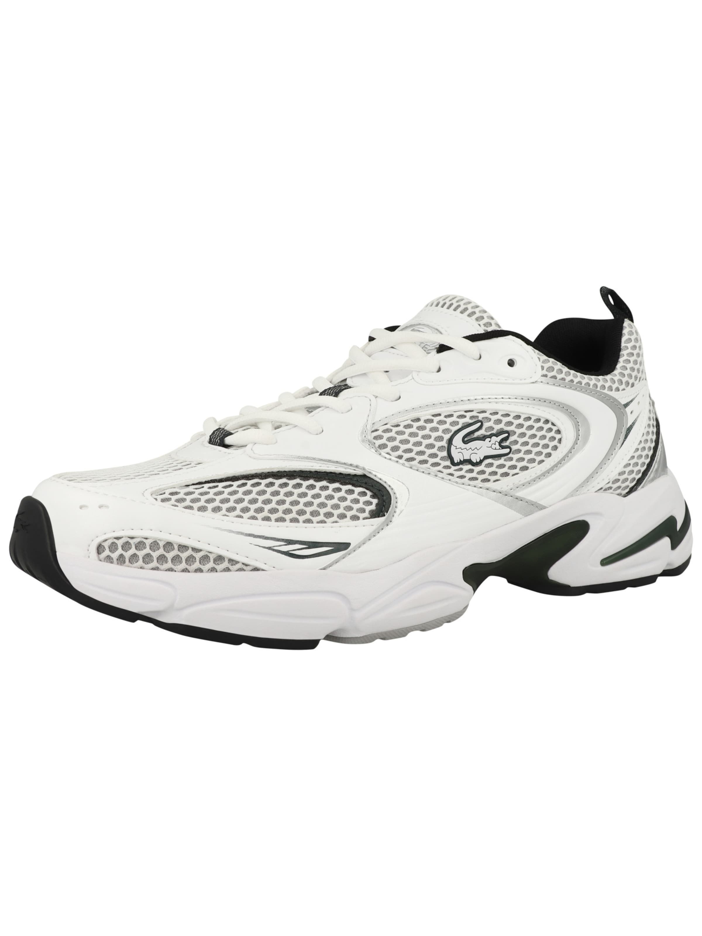 LACOSTE - Sapatilhas baixas 'Storm 96 2K' em branco: frente