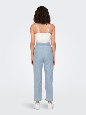 ONLY Loose fit Pants 'Bea' in Blue