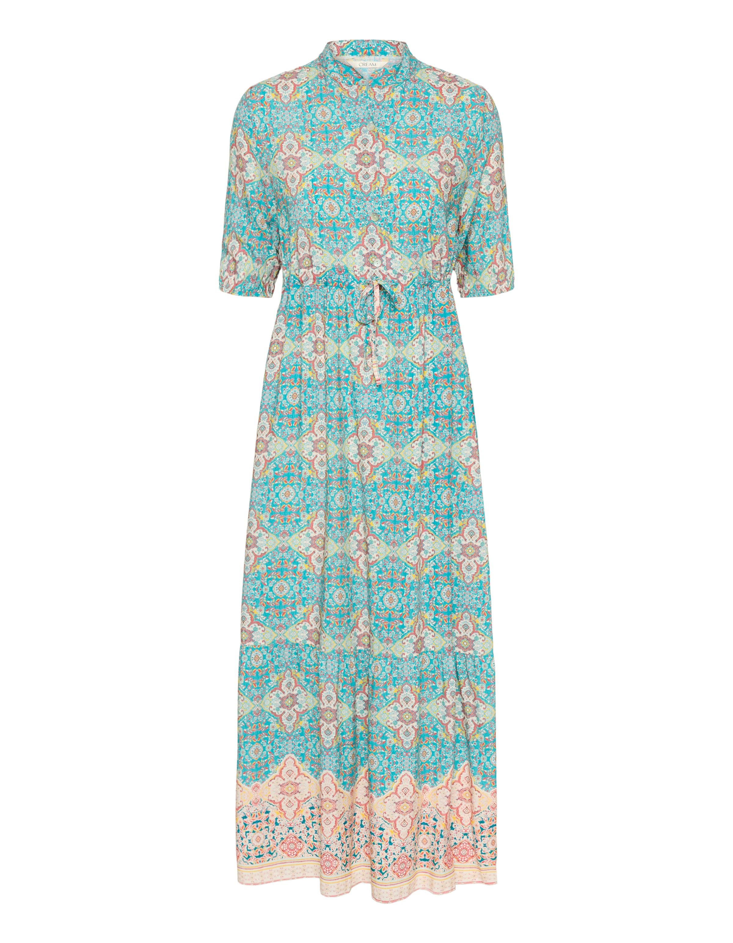 Cream Shirt dress 'CRAlora' in Green: front