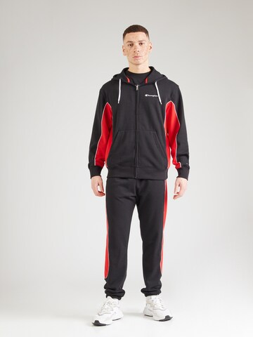 Champion Authentic Athletic Apparel Костюм для бега в Черный: спереди