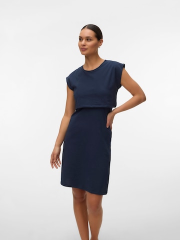 MAMALICIOUS Kleid 'MLSkye' in Blau